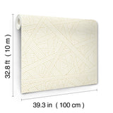 Nastri White by Missoni Geometric Wallpaper – York Designer Series MI10565
