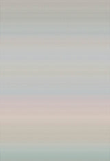 Missoni Oleg Cool wall mural with ombre stripes in smokey blues and greys