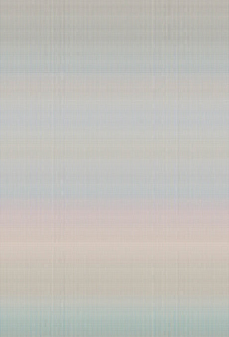 Missoni Oleg Cool wall mural with ombre stripes in smokey blues and greys
