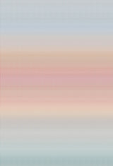 Missoni Oleg Multicolor ombre stripe wall mural, 3-panel design