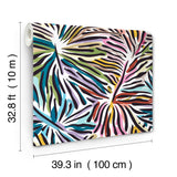 Flora Multicolor by Missoni Tropical Non Woven Vinyl Wallpaper – York Designer Series MI10575