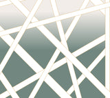 Nastri Shade Green Wall Mural by Missoni