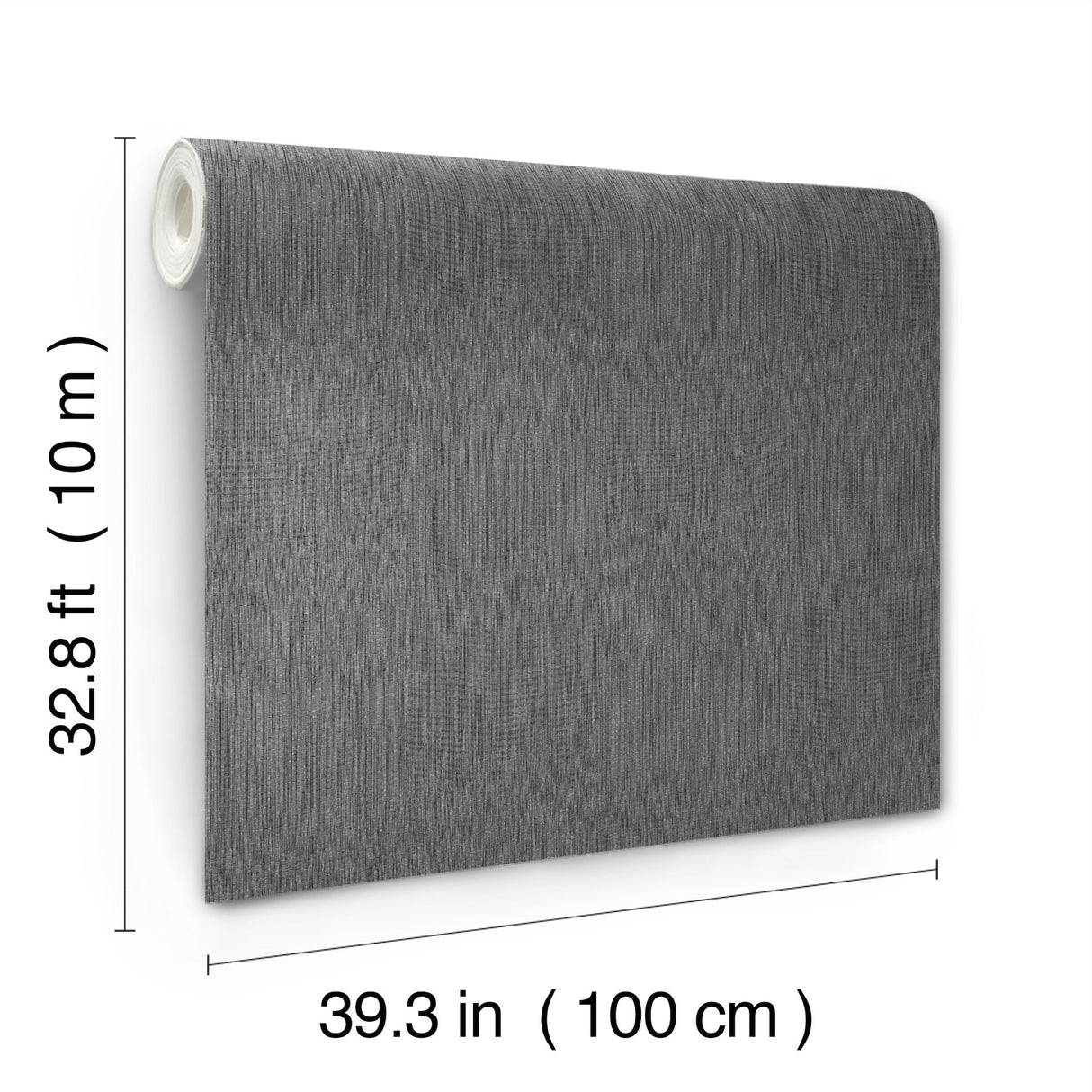 Linen Charcoal by Missoni Solid Vinyl Wallpaper – York Designer Series MI10595