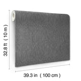 Linen Charcoal by Missoni Solid Vinyl Wallpaper – York Designer Series MI10595