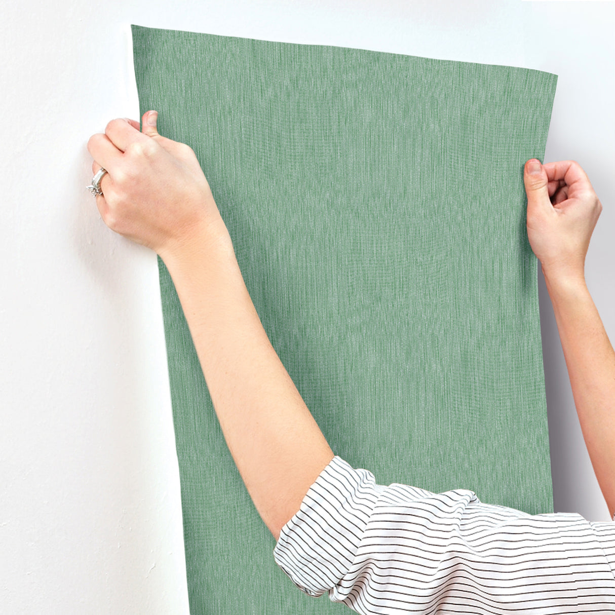 Linen Green by Missoni Wallpaper – York Designer Series MI10597