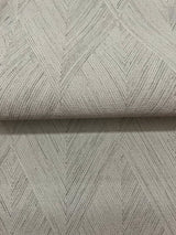 Challenger Mineral by Magnolia Home Geometric Non Woven Backed Vinyl Wallpaper- York Wallcoverings MJ4804N