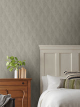 Challenger Mineral by Magnolia Home Geometric Type II Vinyl Commercial Wallpaper- York Wallcoverings MJ4804