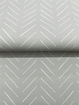 Stroll Nook Grey by Magnolia Home Geometric Non Woven Backed Vinyl Wallpaper – York Wallcoverings MJ4810