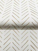 Stroll Whitewash by Magnolia Home Geometric Wallpaper – York Wallcoverings MJ4811
