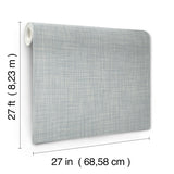 Crossroad Denim by Magnolia Home Non Woven Backed Vinyl Wallpaper – York Wallcoverings MJ4818N