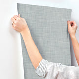 Crossroad Denim by Magnolia Home Non Woven Backed Vinyl Wallpaper – York Wallcoverings MJ4818N
