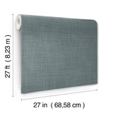 Crossroad Reservoir by Magnolia Home Woven Texture Vinyl Wallpaper – York Wallcoverings MJ4820N