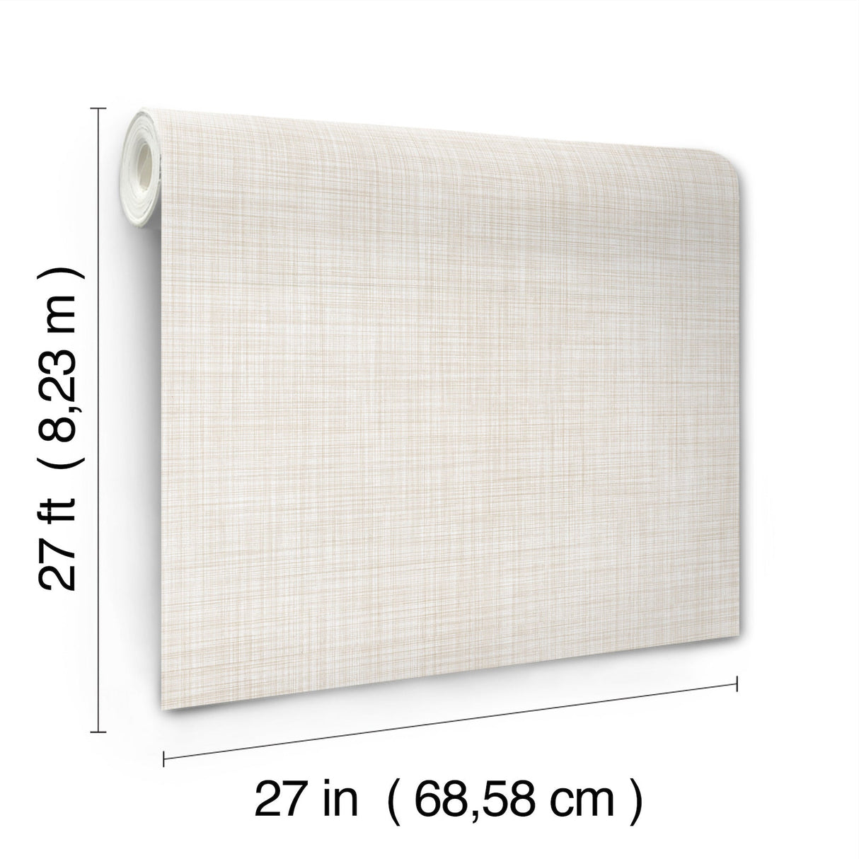 Crossroad Linen by Magnolia Home Wallpaper- York Wallcoverings MJ4822N