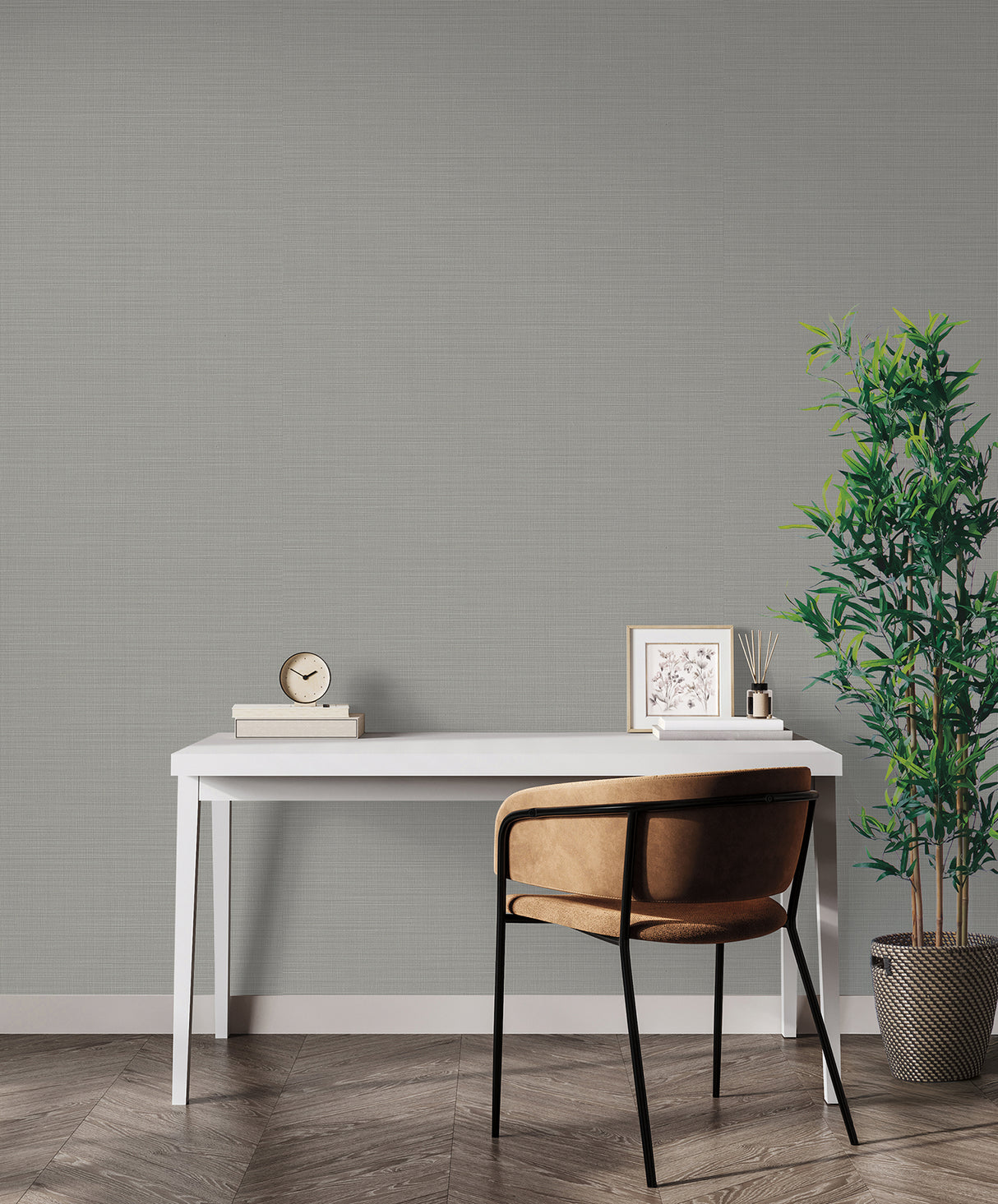 Meadowbrook Gravel by Magnolia Home Non Woven Backed Vinyl Wallpaper – Magnolia Home MJ4828N