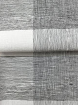 Weft And Weave Charcoal by Magnolia Home Plaid Wallpaper – York Wallcoverings MJ4841