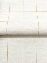 Boulevard Nesting by Magnolia Home Geometric Grid Commercial Vinyl Wallpaper – York Wallcoverings MJ4847