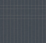 Boulevard Lakefront navy grid geometric wallpaper swatch MJ4848