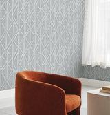 Side By Side Loft by Magnolia Home Geometric Vinyl Wallpaper – York Wallcoverings MJ4855