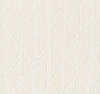 Side By Side Cotton geometric wallpaper by Magnolia Home, York Wallcoverings MJ4856