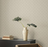 Center Square Yarn by Magnolia Home Geometric Vinyl Wallpaper – York Wallcoverings MJ4860