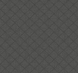 Center Square Charcoal Geometric Vinyl Wallpaper MJ4861
