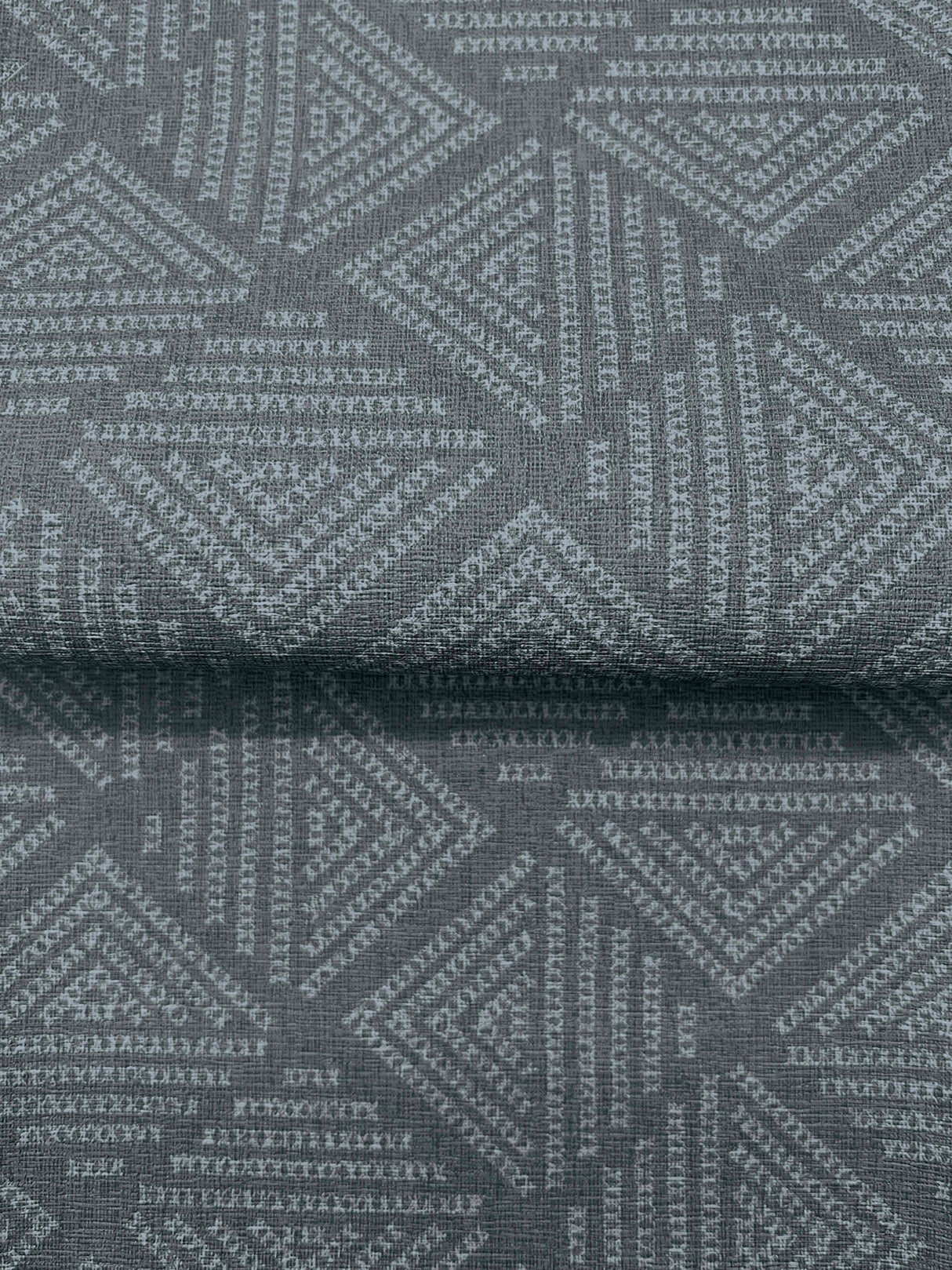 Center Square Indigo by Magnolia Home Geometric Non Woven Backed Vinyl Wallpaper – York Wallcoverings MJ4862
