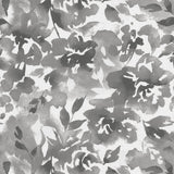 Lakelynn Charcoal floral watercolor wallpaper by Magnolia Home, pattern MJ4871, 54 inch wide commercial vinyl