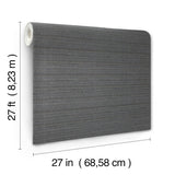 In The Details Charcoal by Magnolia Home Wallpaper – York Wallcoverings MJ4875N