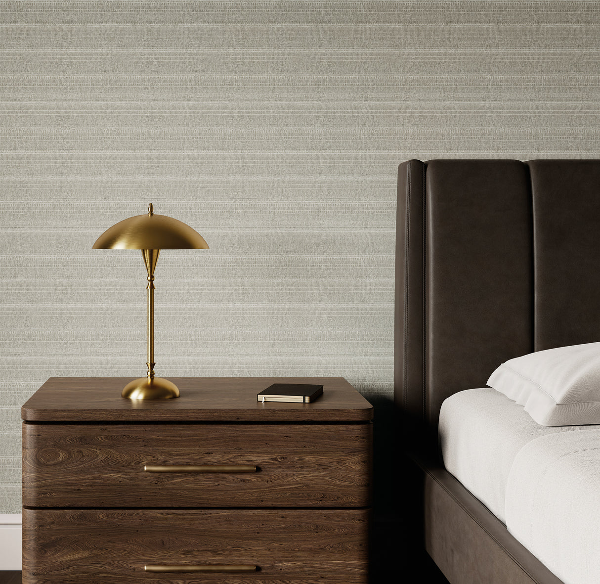 In The Details Mineral by Magnolia Home Non Woven Backed Vinyl Commercial Wallpaper – York Wallcoverings MJ4877