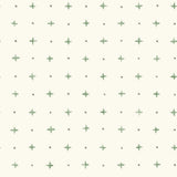 Cross Stitch Green Wallpaper with Hand-Embroidered X Motif - York MK1102