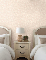 Fox & Hare Pink Wallpaper with Folklore Forest Animal Motif - York MK1110