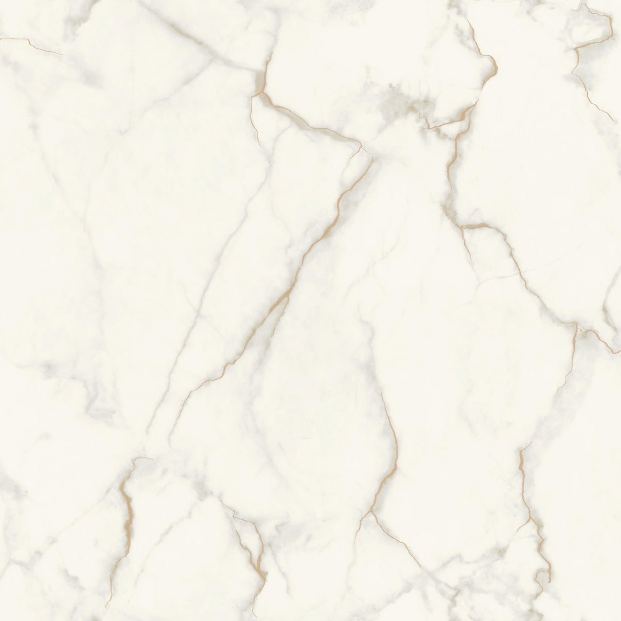 Gilded Marble Grey & Gold Wallpaper with Faux Marble Veining - York MM1757