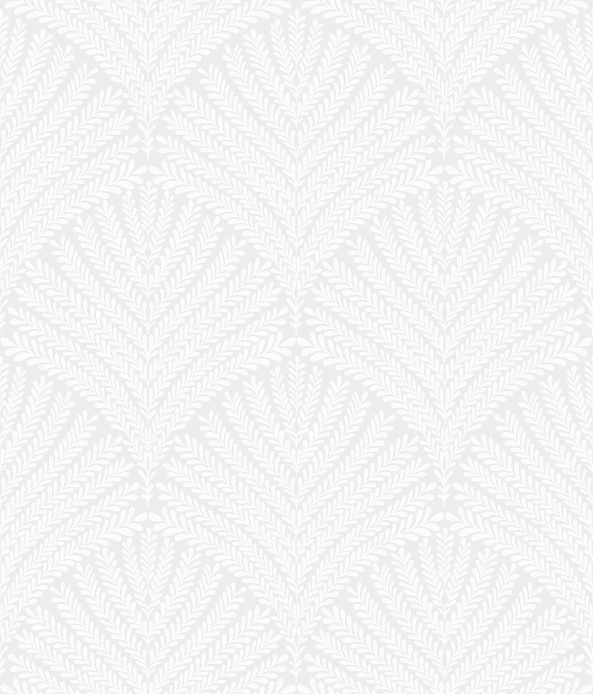 Beachcomber Light Grey & White Wallpaper with Botanical Shell Fan Motif - York MN1874