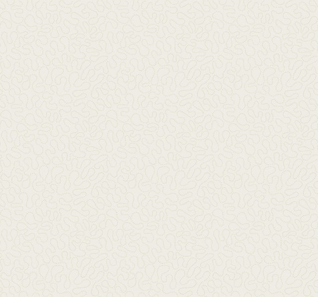Effervesce Tan Wallpaper with Textured Glass Bead Motif - York MN1880