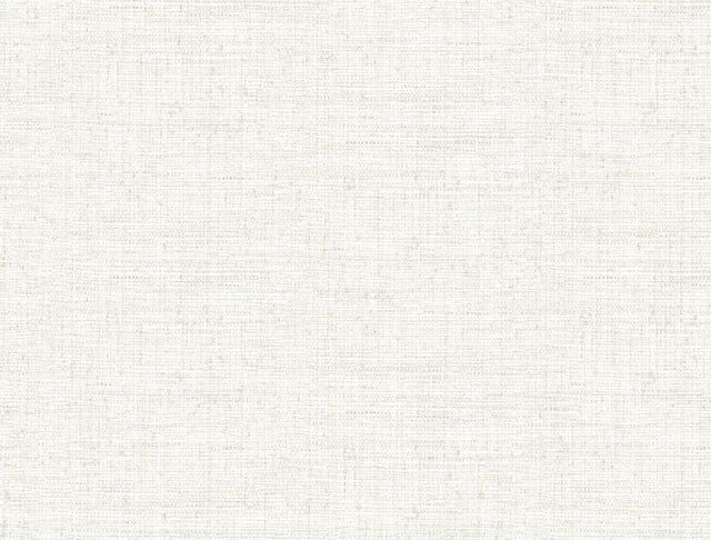 Papyrus Weave Off White Wallpaper with Textured Weave Pattern - York MN1930
