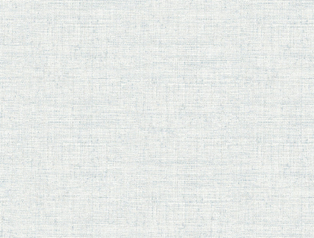 Papyrus Weave Blue Textured Prepasted Wallpaper - York MN1931