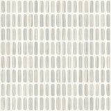 Petite Pergola Neutral Wallpaper with Mediterranean Geometric Motif - York MN1940