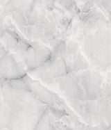 Danby Marble Grey Peel & Stick Wallpaper with Stone Graphic Motif - My Style MS6131