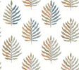 York Wallcoverings Miramar Oasis botanical leaf wallpaper pattern, 27 in x 27 ft roll