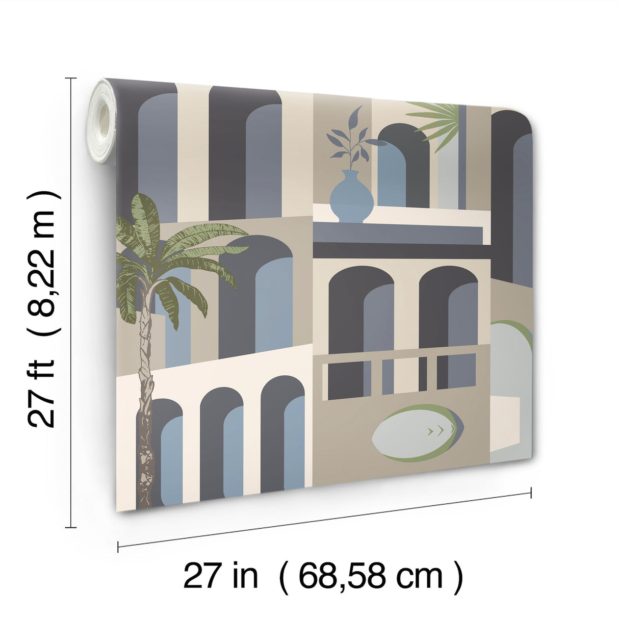 Monte Vista Seaside by York Wallcoverings Wallpaper – York Wallcoverings MT5619