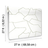 Suite Style Palm by York Wallcoverings Geometric Non Woven Wallpaper – York Wallcoverings MT5624