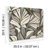 Cabana Club Onyx by York Wallcoverings Wallpaper – York Wallcoverings MT5626