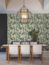 Cabana Club Lush by York Wallcoverings Botanical Wallpaper – York Wallcoverings MT5627