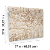 Lotus Land Cacti Baked Clay by York Wallcoverings Wallpaper – York Wallcoverings MT5632