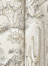 Lotus Land Cacti Dune by York Wallcoverings Non Woven Wallpaper – York Wallcoverings MT5633