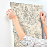 Lotus Land Cacti Dune by York Wallcoverings Non Woven Wallpaper – York Wallcoverings MT5633
