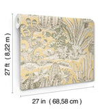 Lotus Land Cacti Sunshine by York Wallcoverings Novelty Wallpaper – York Wallcoverings MT5635