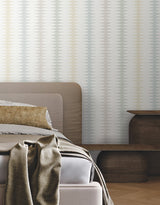 Woven Desert Coastal by York Wallcoverings Striped Non Woven Wallpaper – York Wallcoverings MT5641