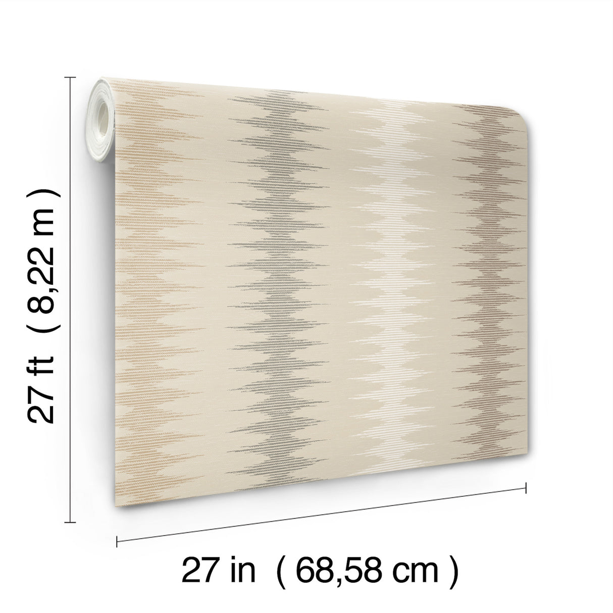 Woven Desert Mirage by York Wallcoverings Striped Wallpaper – York Wallcoverings MT5643