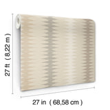 Woven Desert Mirage by York Wallcoverings Striped Wallpaper – York Wallcoverings MT5643